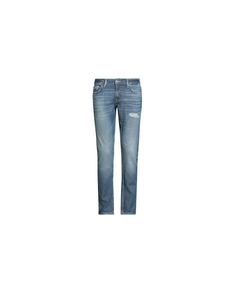 Guess HOSEN & RÖCKE - Jeanshosenauf YOOX.COM Blau