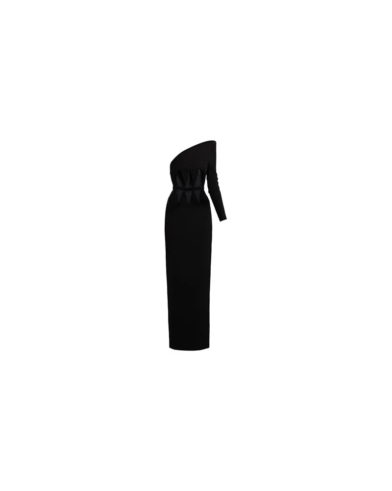 Mônot KLEIDER - Maxi-Kleiderauf YOOX.COM Schwarz