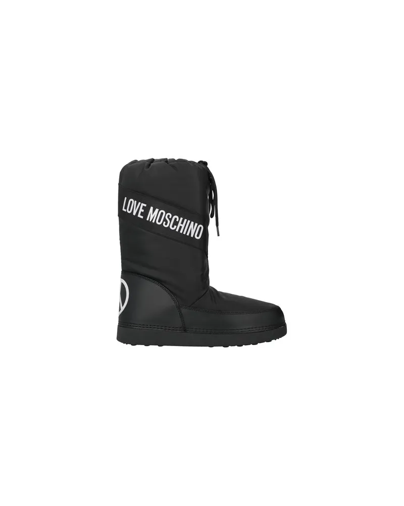 Moschino SCHUHE - Stiefelauf YOOX.COM Schwarz