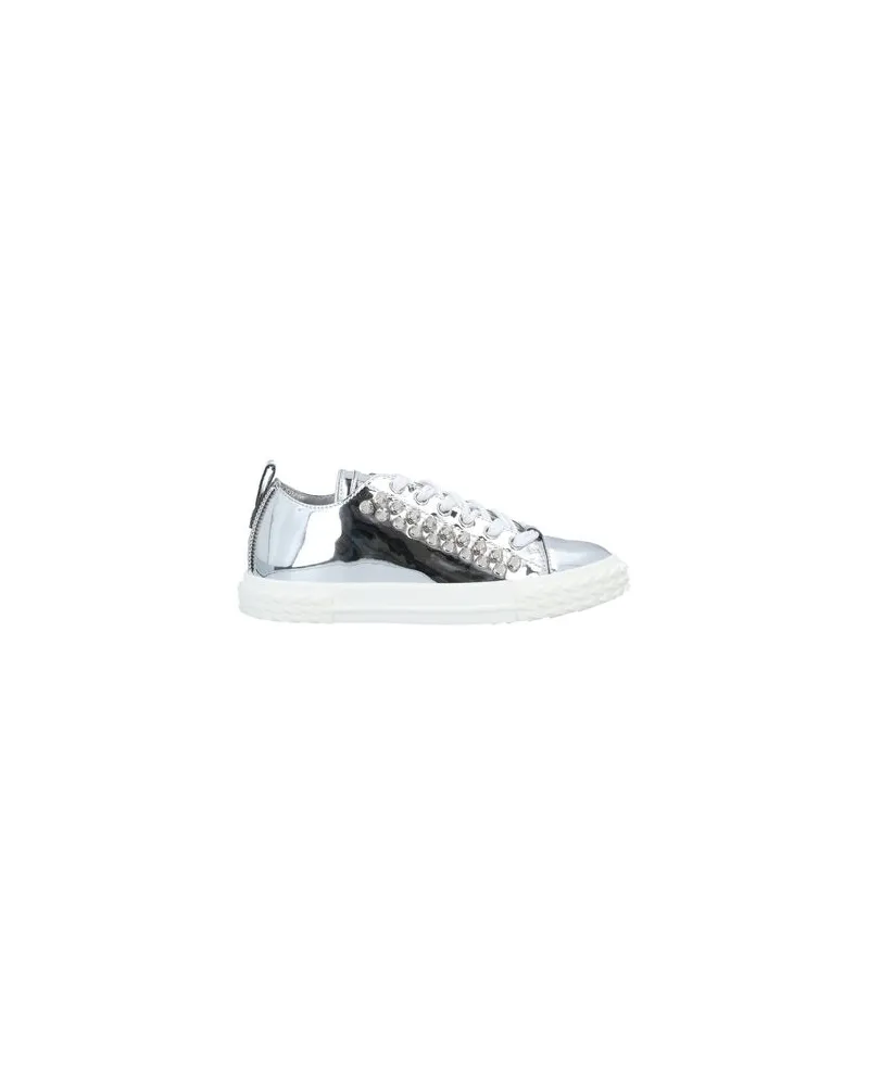 Giuseppe Zanotti SCHUHE - Sneakersauf YOOX.COM Silber