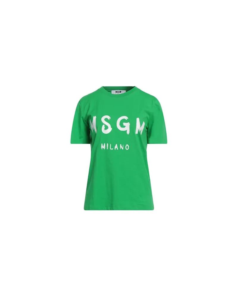 MSGM TOPS - T-shirtsauf YOOX.COM Grün