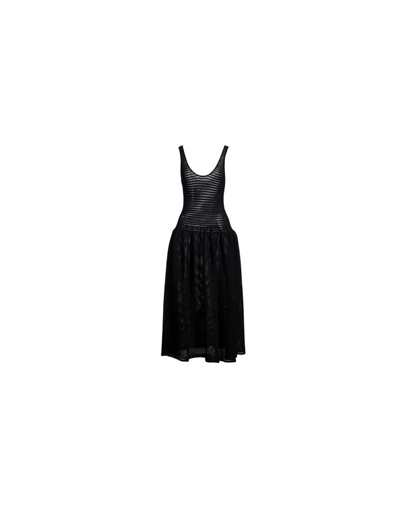 Self-Portrait KLEIDER - Midi-Kleiderauf YOOX.COM Schwarz