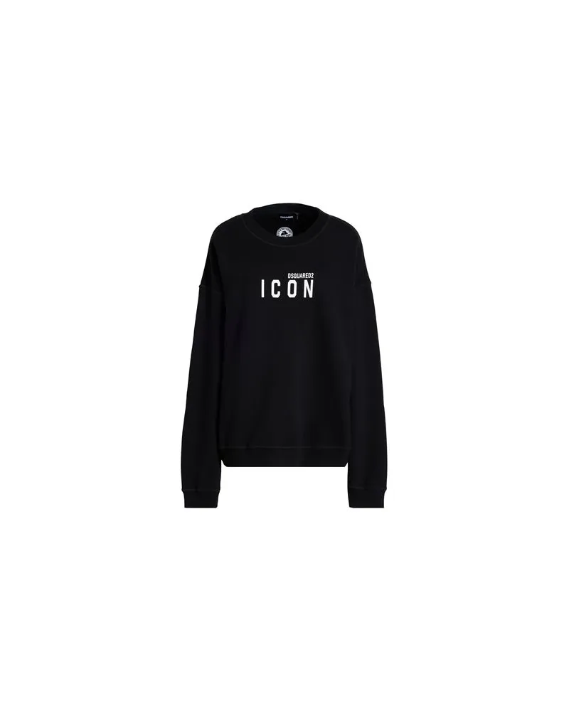 Dsquared2 ICON - TOPS - Sweatshirtsauf YOOX.COM Schwarz