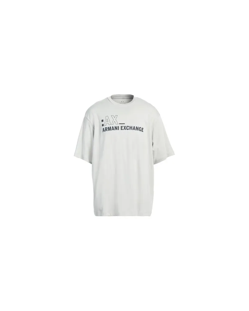 Armani Exchange TOPS - T-shirtsauf YOOX.COM Hellgrau