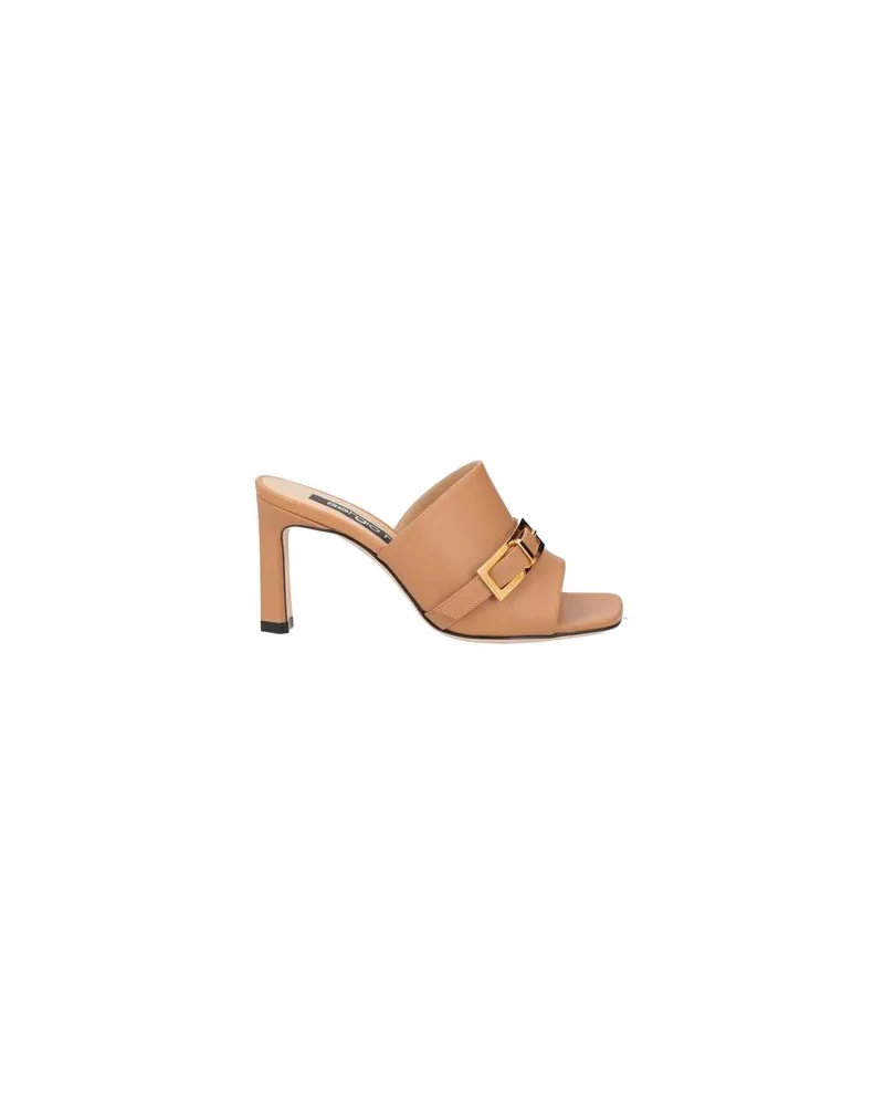 Sergio Rossi SCHUHE - Sandalenauf YOOX.COM Lederfarben
