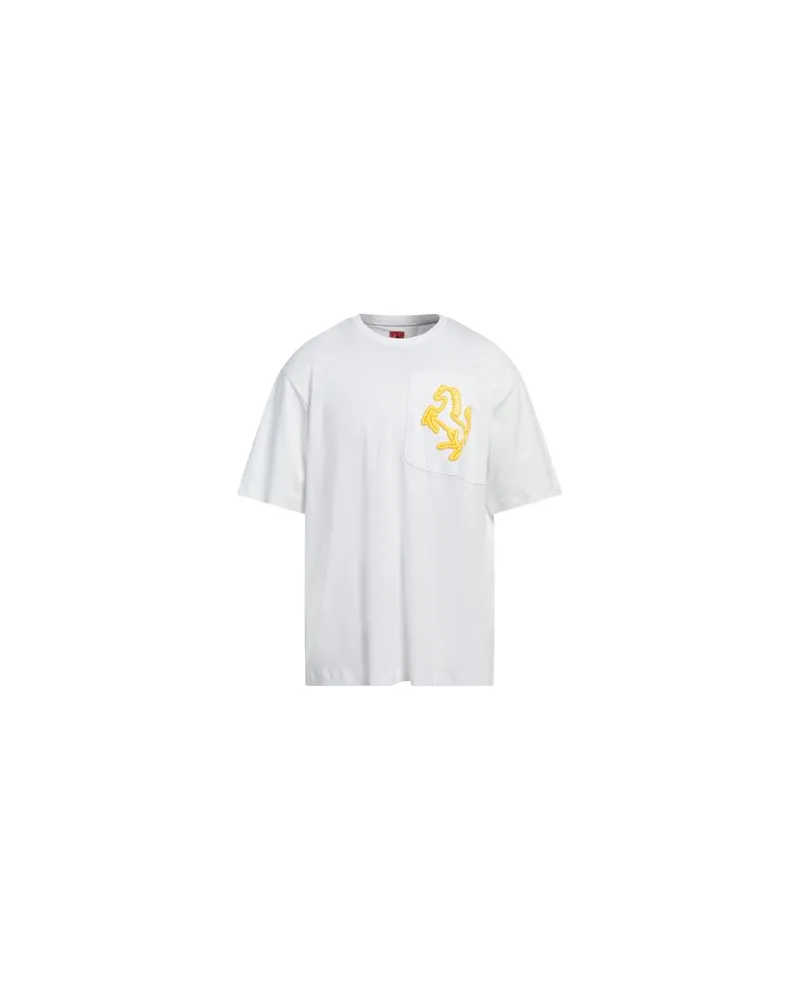 Ferrari TOPS - T-shirtsauf YOOX.COM Weiß