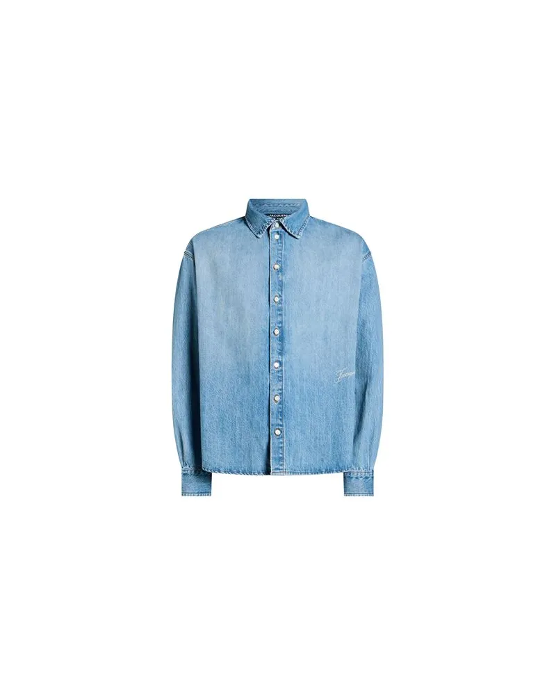 Jacquemus TOPS - Jeanshemdenauf YOOX.COM Blau