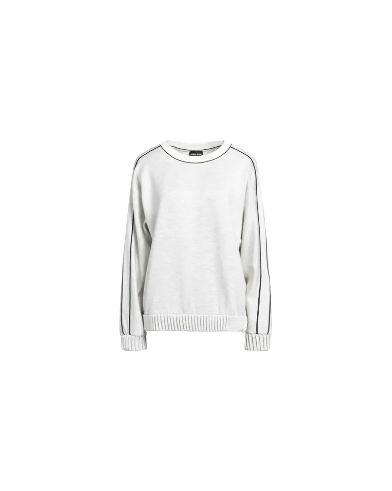 Giorgio Armani TOPS - Sweatshirtsauf YOOX.COM Hellgrau
