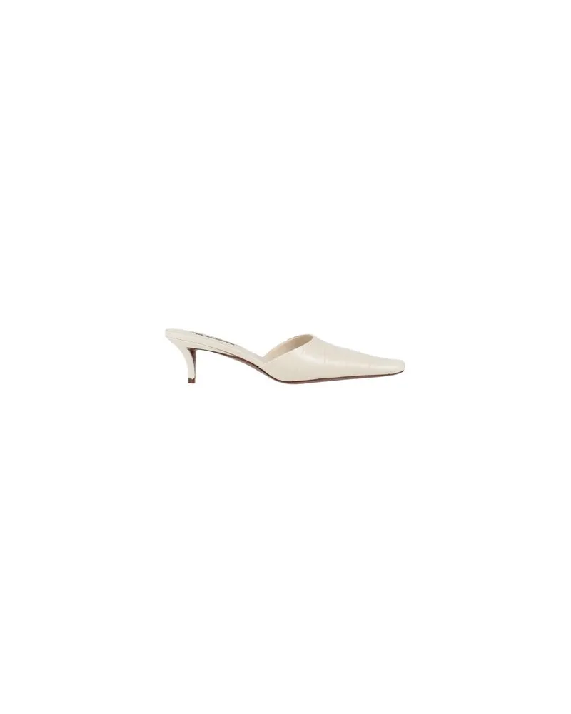 Jil Sander SCHUHE - Mules & Clogsauf YOOX.COM Cremeweiß