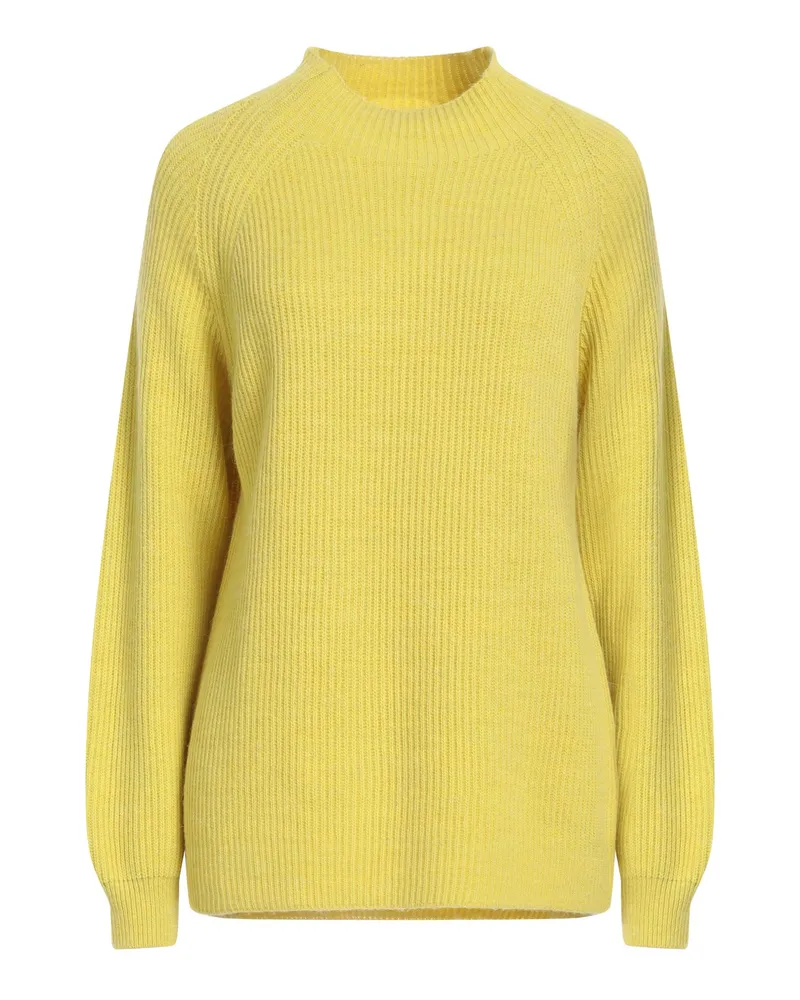 Cashmere Company Rollkragenpullover Gelb