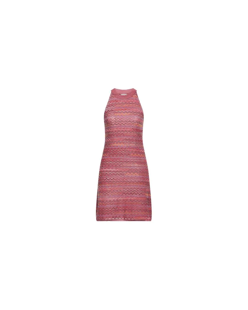 Missoni KLEIDER - Mini-Kleiderauf YOOX.COM Ziegelrot