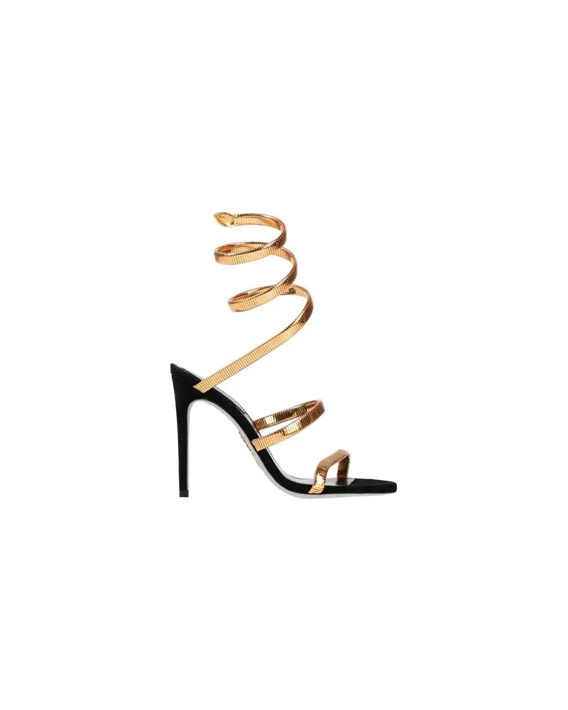René Caovilla SCHUHE - Sandalenauf YOOX.COM Schwarz