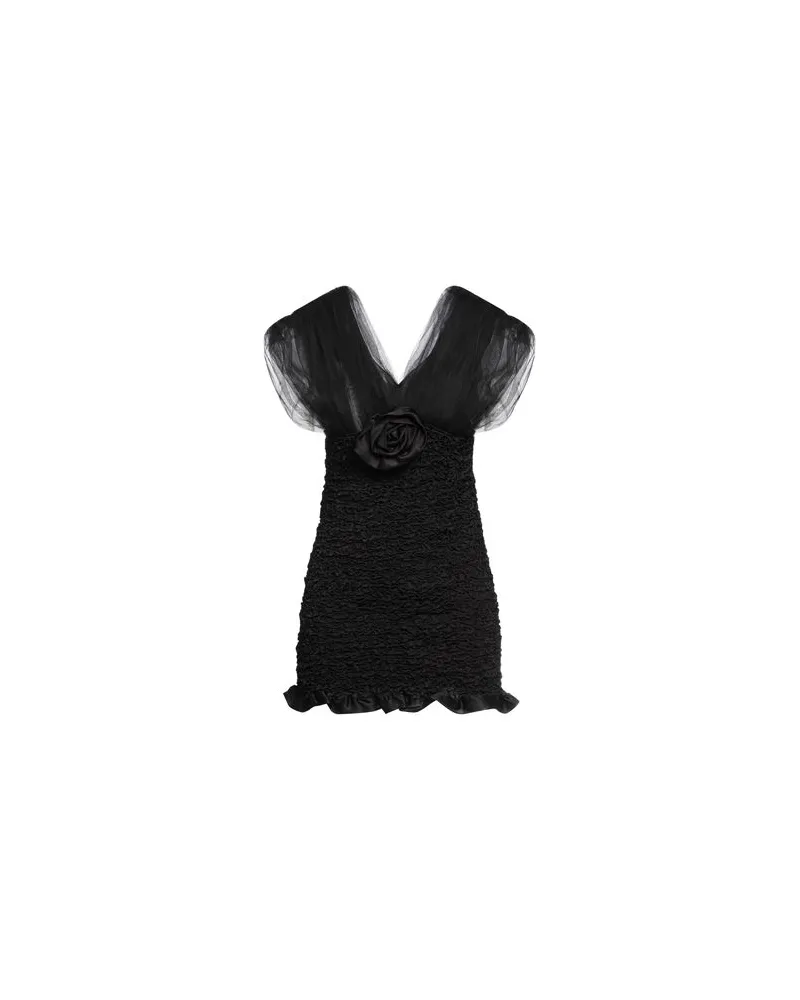 Alessandra Rich KLEIDER - Mini-Kleiderauf YOOX.COM Schwarz