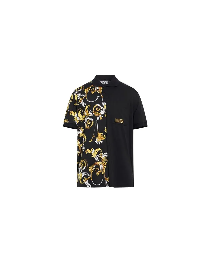Versace Jeans TOPS - Poloshirtsauf YOOX.COM Schwarz