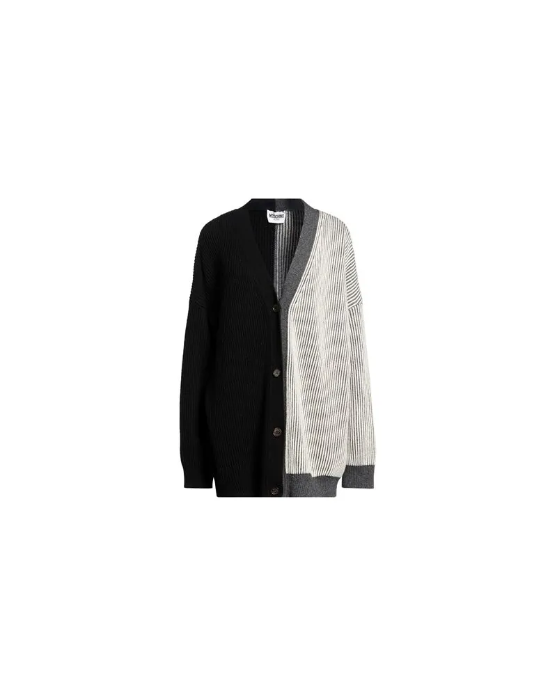 Moschino STRICKWAREN - Strickjackenauf YOOX.COM Schwarz