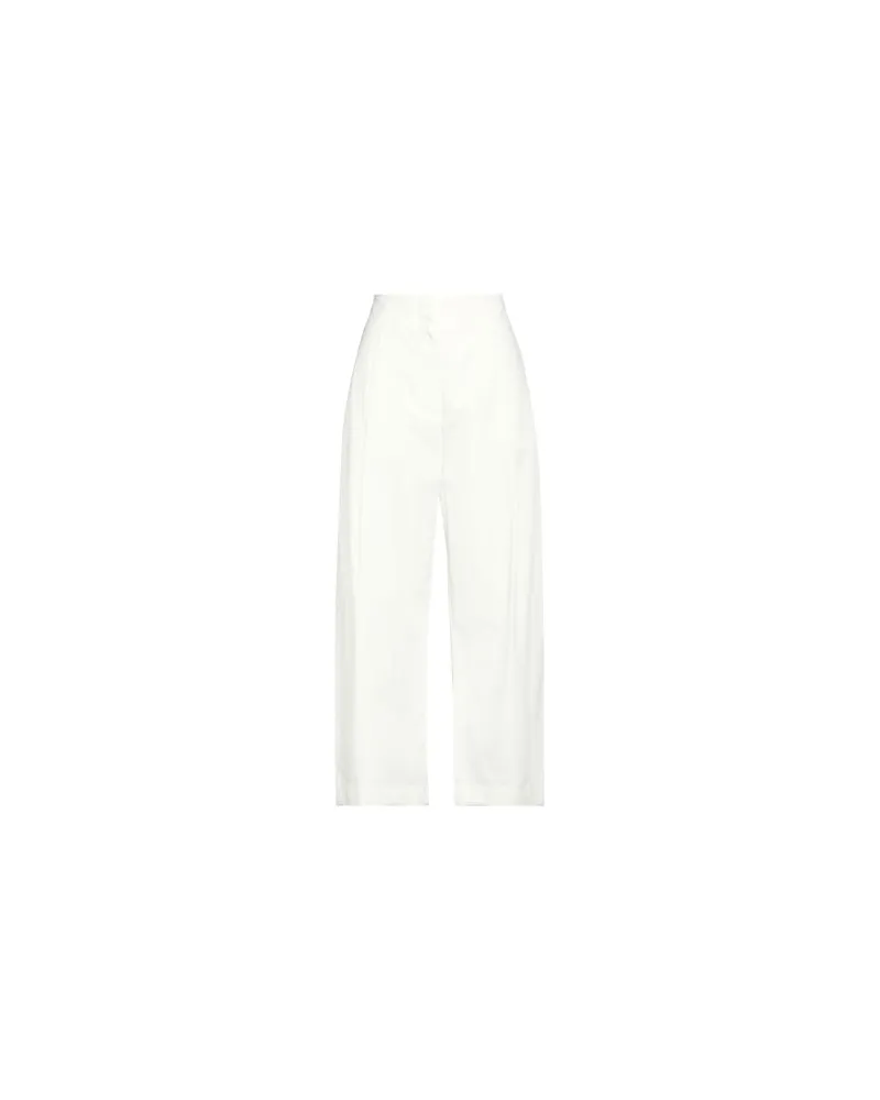 Studio Nicholson HOSEN & RÖCKE - Hosenauf YOOX.COM Cremeweiß