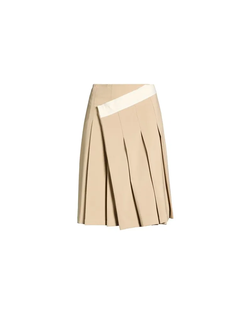 LOW CLASSIC HOSEN & RÖCKE - Midi-Röckeauf YOOX.COM Beige
