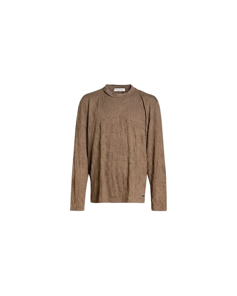Our Legacy TOPS - T-shirtsauf YOOX.COM Braun
