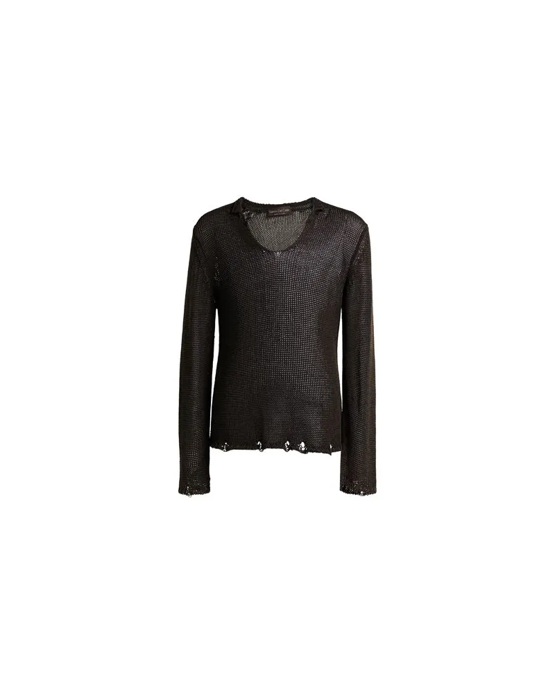 Fabrizio del Carlo STRICKWAREN - Pulloverauf YOOX.COM Schwarz