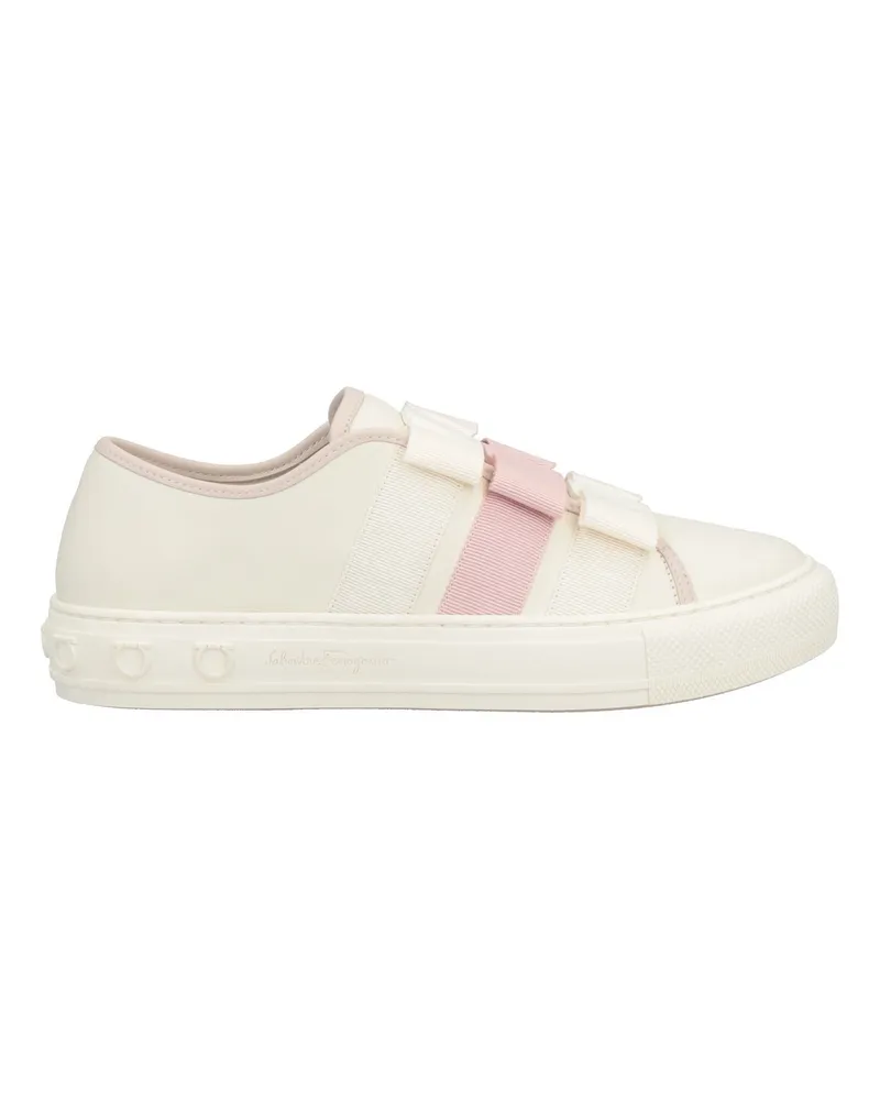 Ferragamo Sneakers Elfenbein