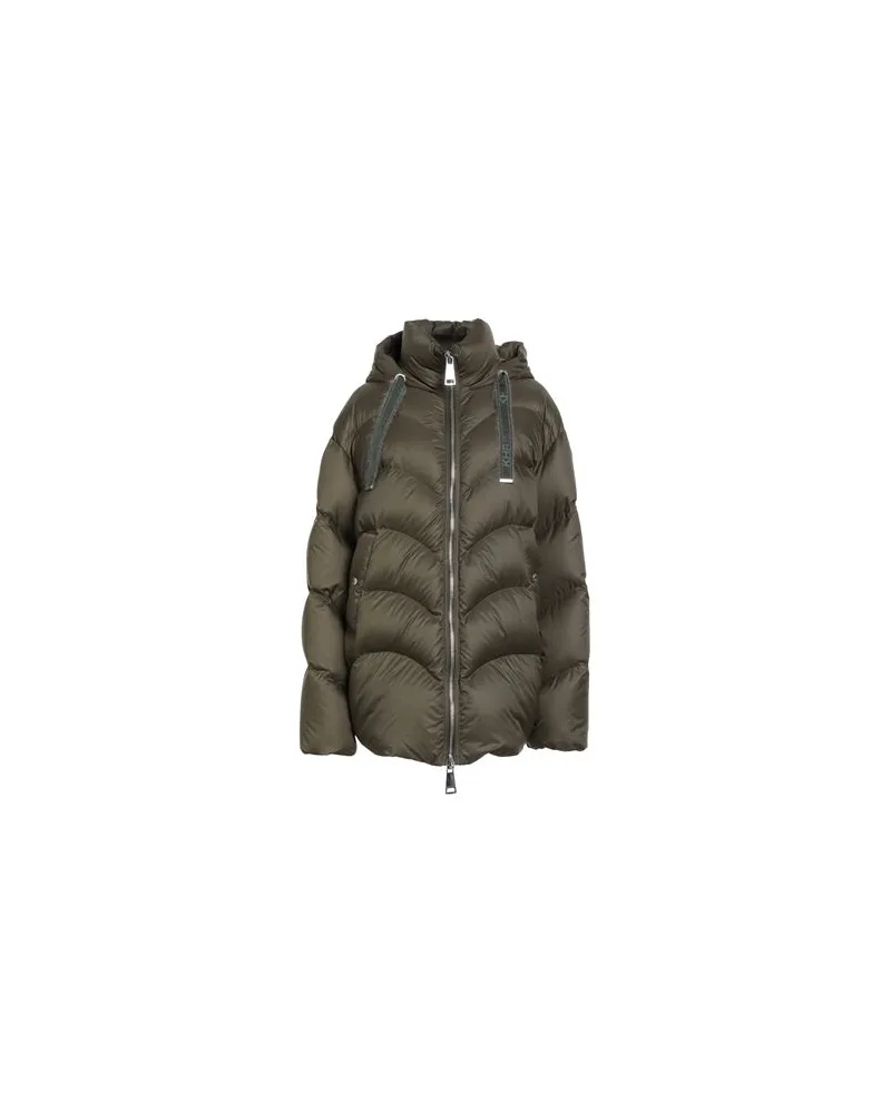 KHRISJOY JACKEN & MÄNTEL - Pufferjacken & Daunenjackenauf YOOX.COM Militärgrün