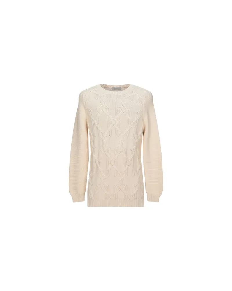 Alpha Studio STRICKWAREN - Pulloverauf YOOX.COM Beige