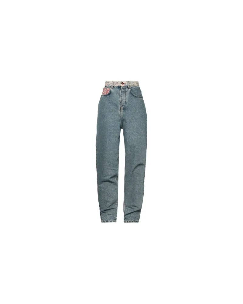 Philosophy Di Lorenzo Serafini HOSEN & RÖCKE - Jeanshosenauf YOOX.COM Blau
