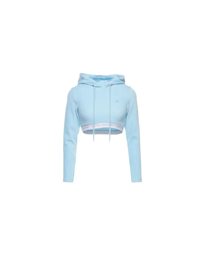 Chiara Ferragni TOPS - Sweatshirtsauf YOOX.COM Himmelblau