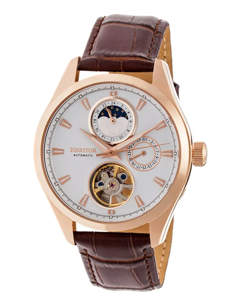 Heritor Automatic Watches Armbanduhr Roségold