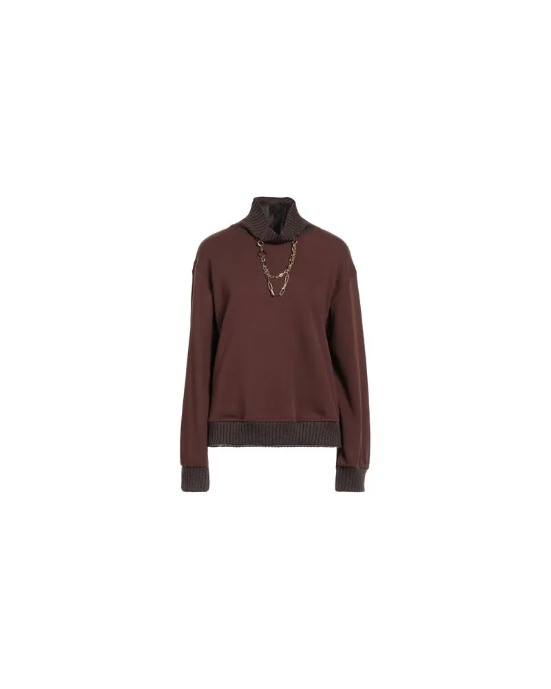 Jijil TOPS - Sweatshirtsauf YOOX.COM Braun