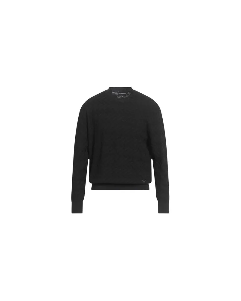 Emporio Armani STRICKWAREN - Pulloverauf YOOX.COM Schwarz