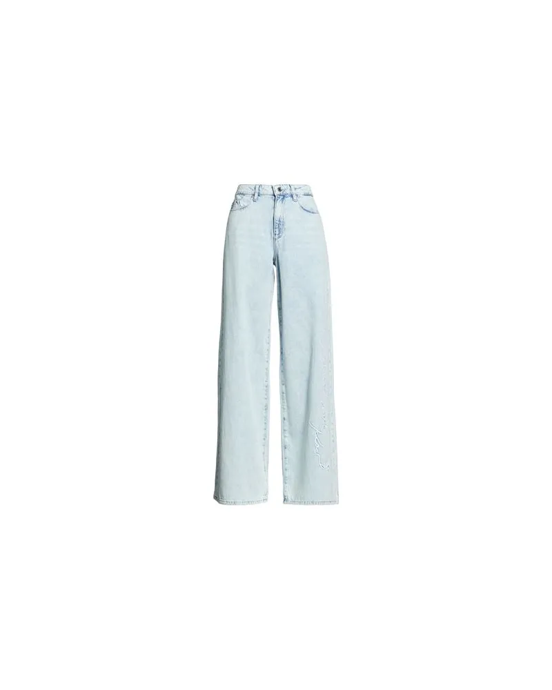 Karl Lagerfeld HOSEN & RÖCKE - Jeanshosenauf YOOX.COM Blau