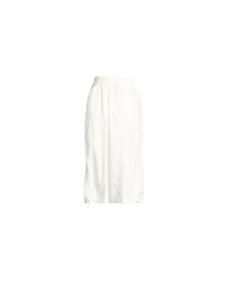 Blauer HOSEN & RÖCKE - Midi-Röckeauf YOOX.COM Weiß