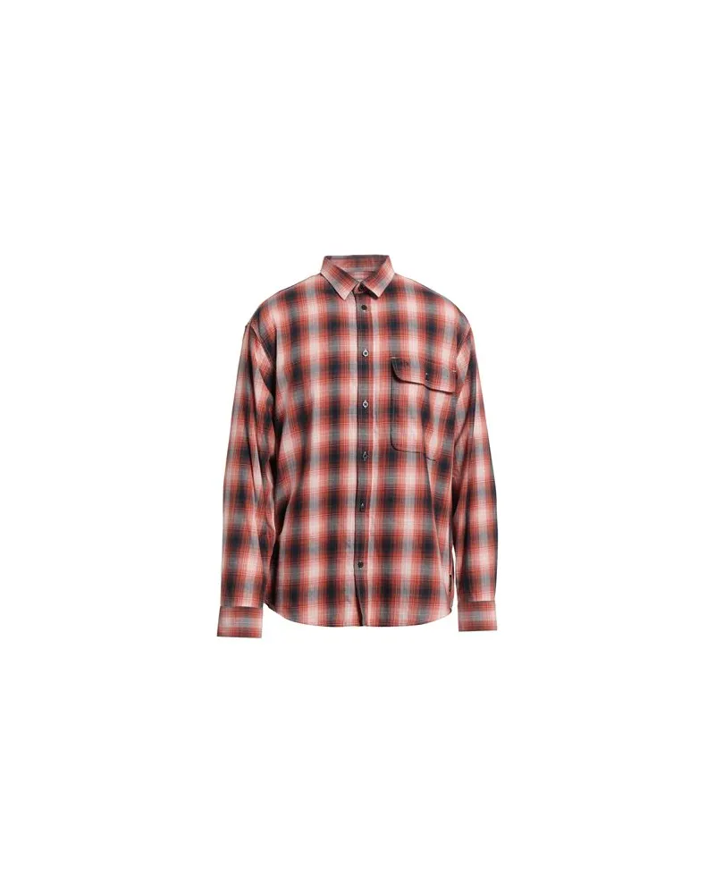 Armani Exchange TOPS - Hemdenauf YOOX.COM Rostrot