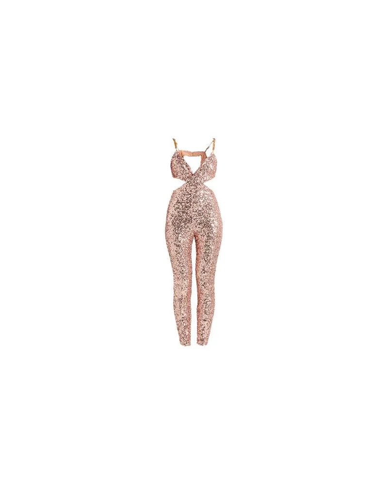 Elisabetta Franchi OVERALLS - Jumpsuitsauf YOOX.COM Hellrosa