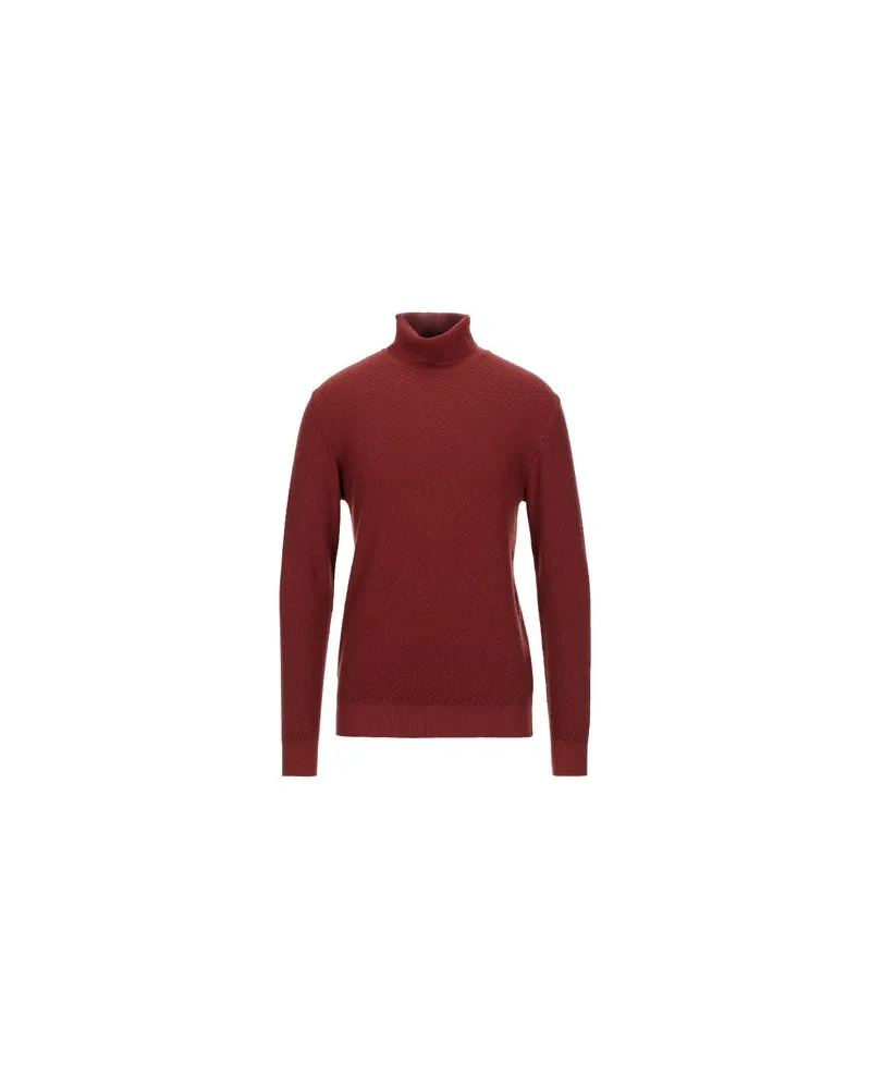 CIRCOLO 1901 STRICKWAREN - Rollkragenpulloverauf YOOX.COM Rostrot