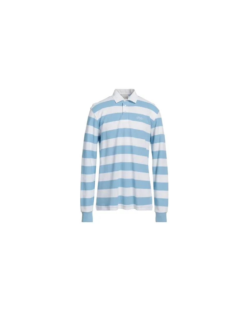 Drôle de Monsieur TOPS - Poloshirtsauf YOOX.COM Hellblau