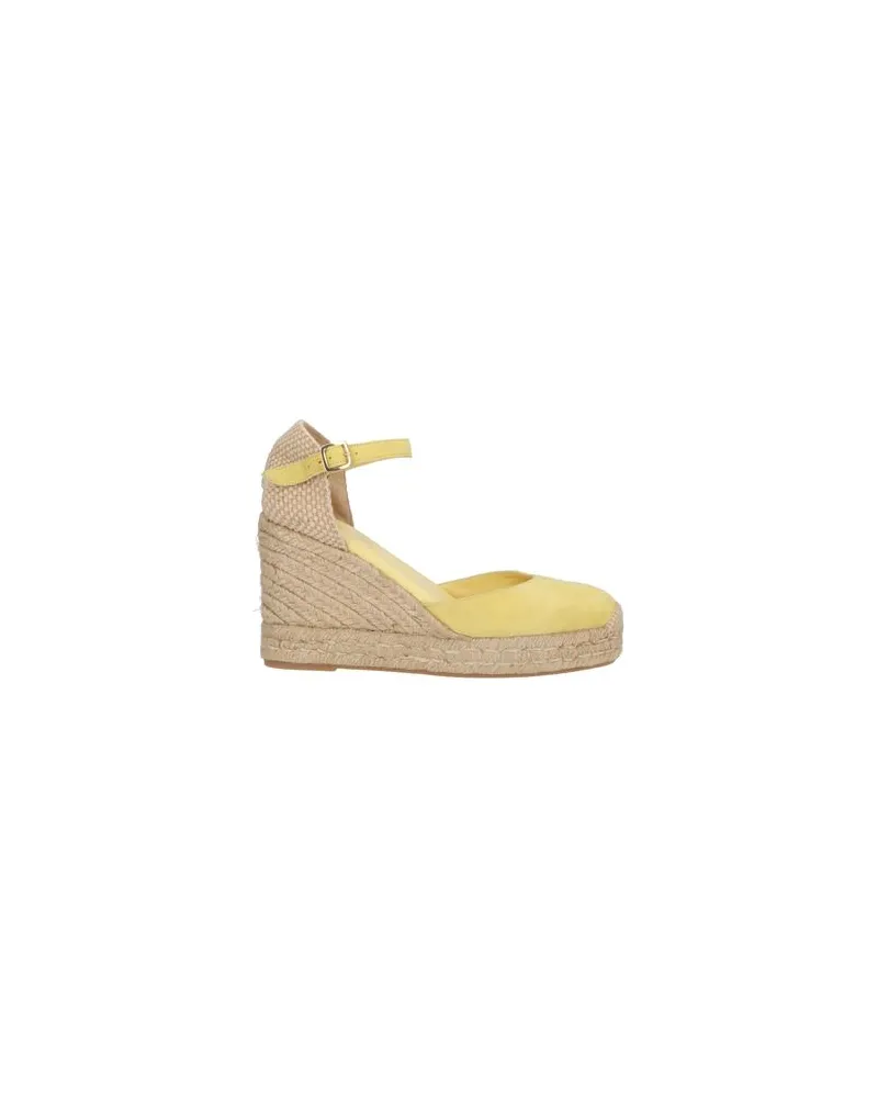 Paloma Barceló SCHUHE - Espadrillesauf YOOX.COM Pastellgelb