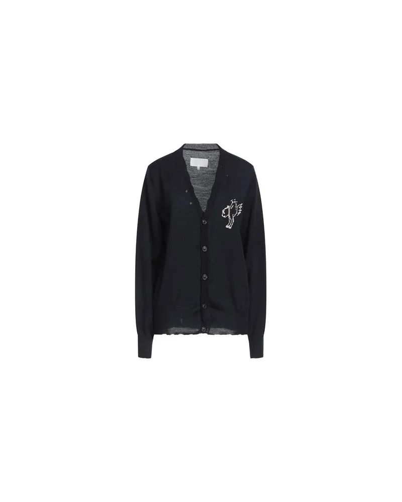Maison Margiela STRICKWAREN - Strickjackenauf YOOX.COM Nachtblau