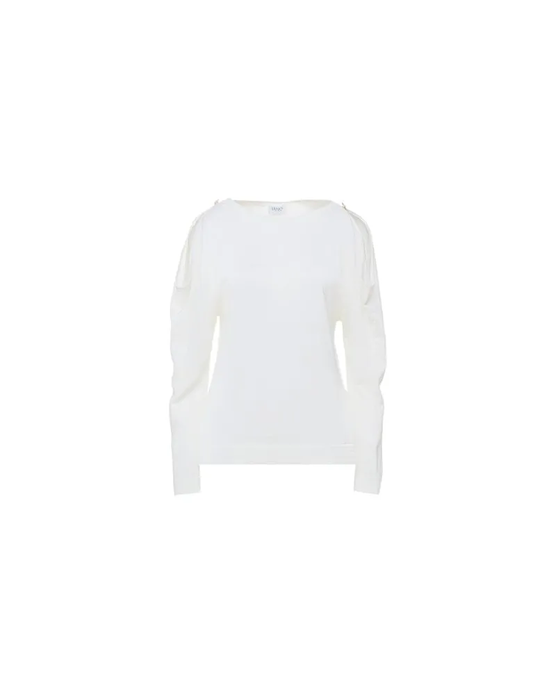 Liu Jo STRICKWAREN - Pulloverauf YOOX.COM Elfenbein