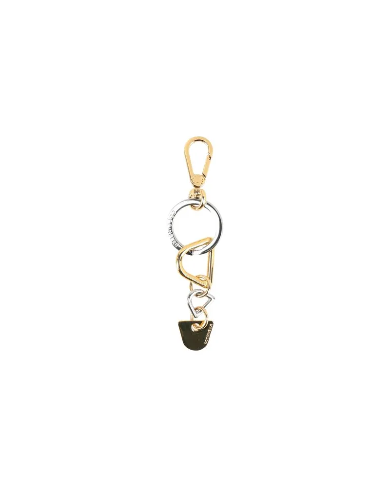 Coccinelle Kleinlederwaren - Schlüsselanhängerauf YOOX.COM Gold