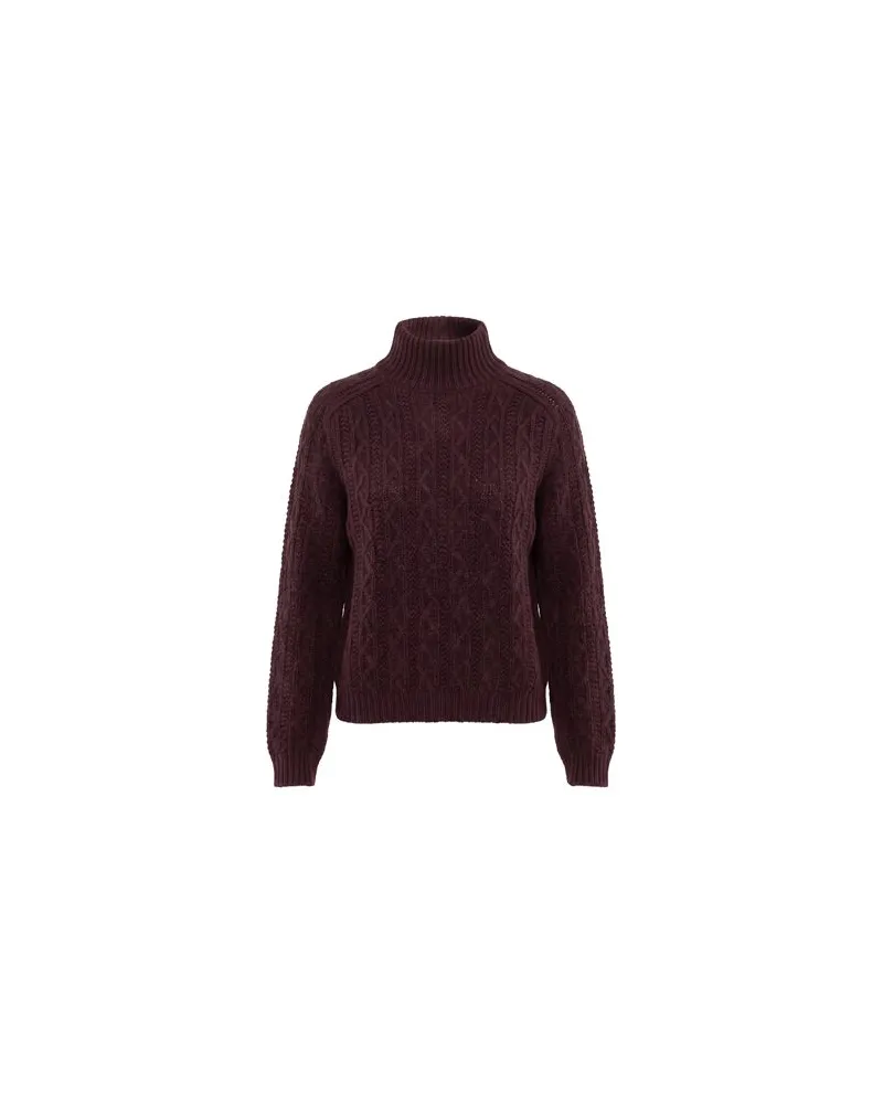 AGNONA STRICKWAREN - Rollkragenpulloverauf YOOX.COM Bordeaux