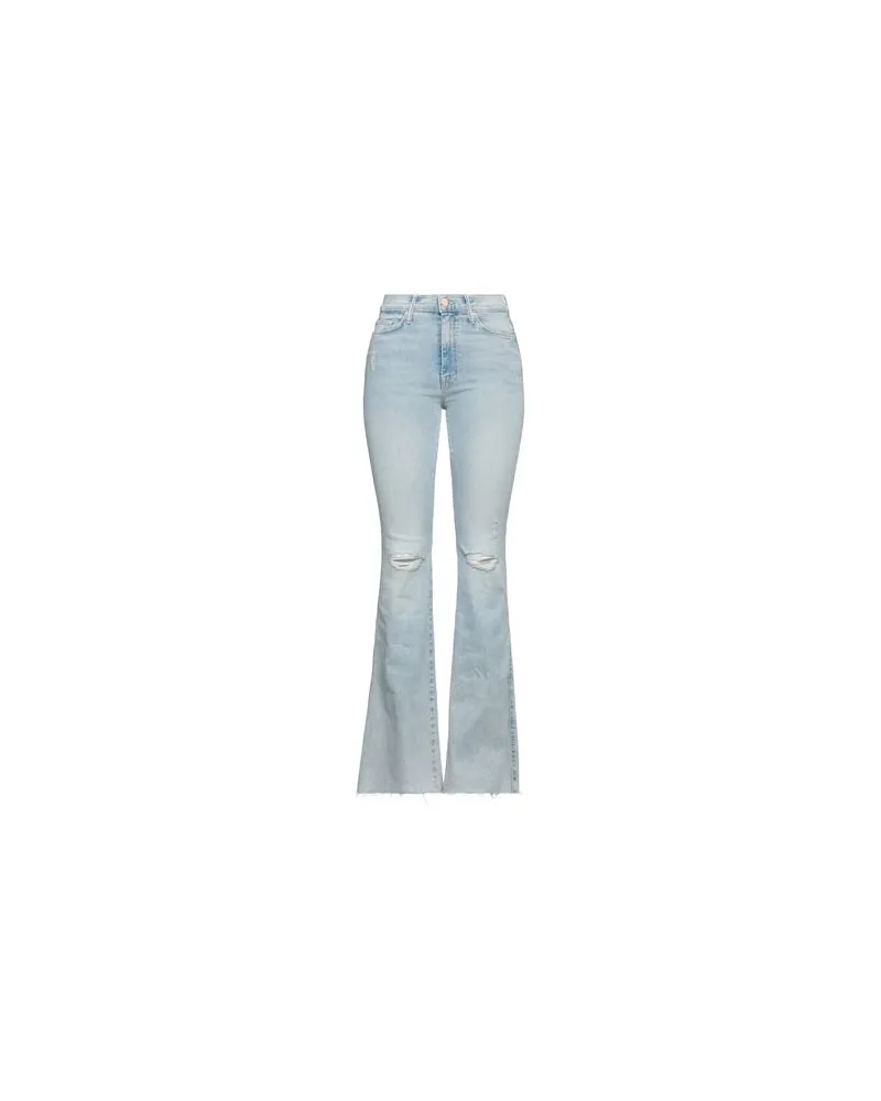 Mother HOSEN & RÖCKE - Jeanshosenauf YOOX.COM Blau