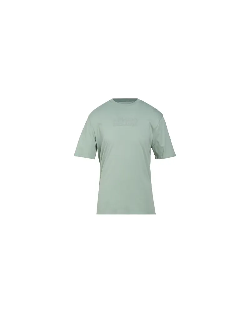 Armani Exchange TOPS - T-shirtsauf YOOX.COM Salbeigrün