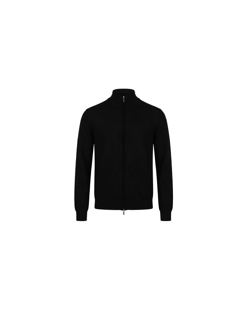 BARBA STRICKWAREN - Strickjackenauf YOOX.COM Schwarz