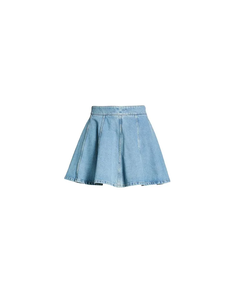 ROTATE Birger Christensen HOSEN & RÖCKE - Jeansröckeauf YOOX.COM Blau