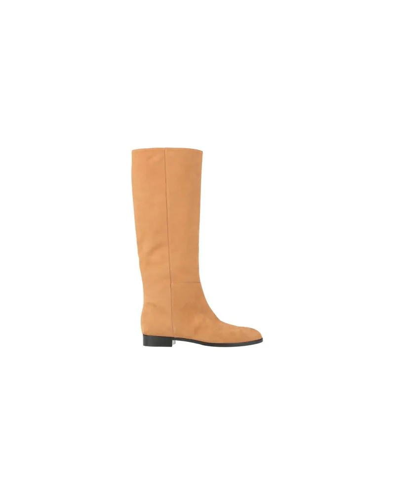 Sergio Rossi SCHUHE - Stiefelauf YOOX.COM Kamel