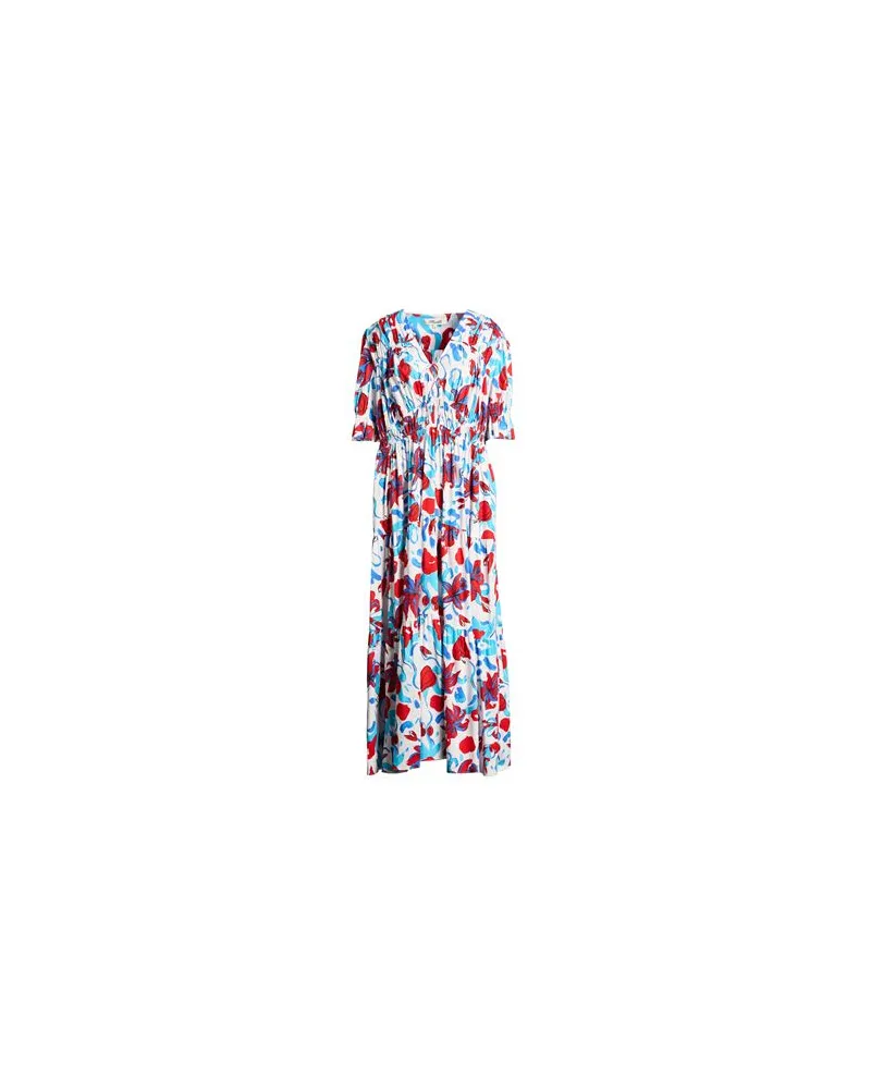 Diane von Furstenberg KLEIDER - Maxi-Kleiderauf YOOX.COM Rot