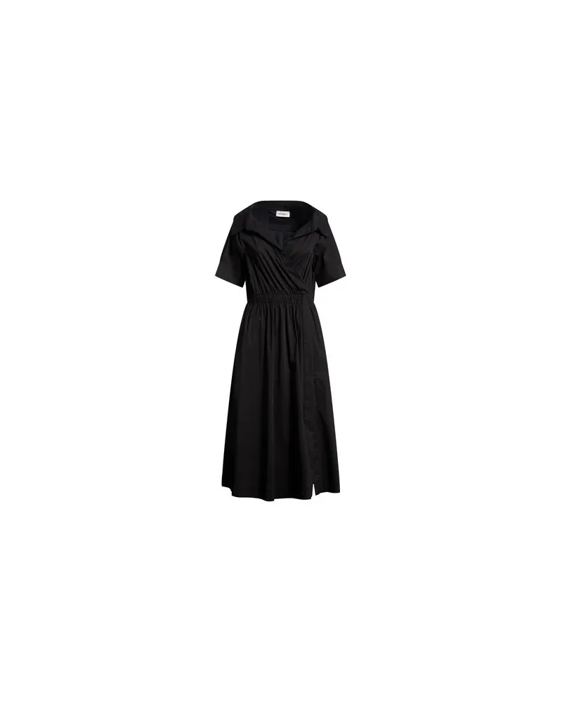MEIMEIJ KLEIDER - Midi-Kleiderauf YOOX.COM Schwarz