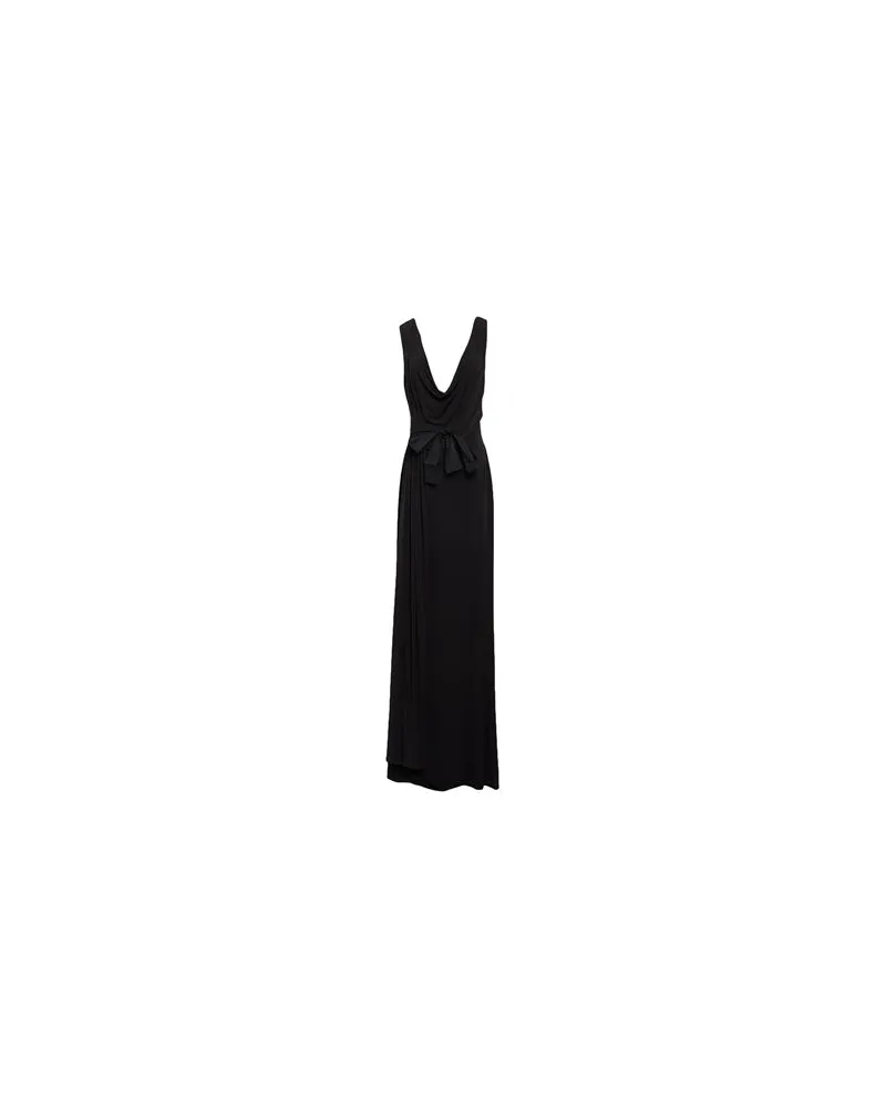 MVP Wardrobe KLEIDER - Maxi-Kleiderauf YOOX.COM Schwarz